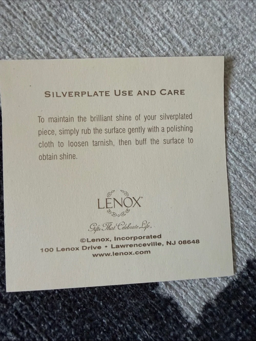 Lenox FOREVERMORE invitation double frame